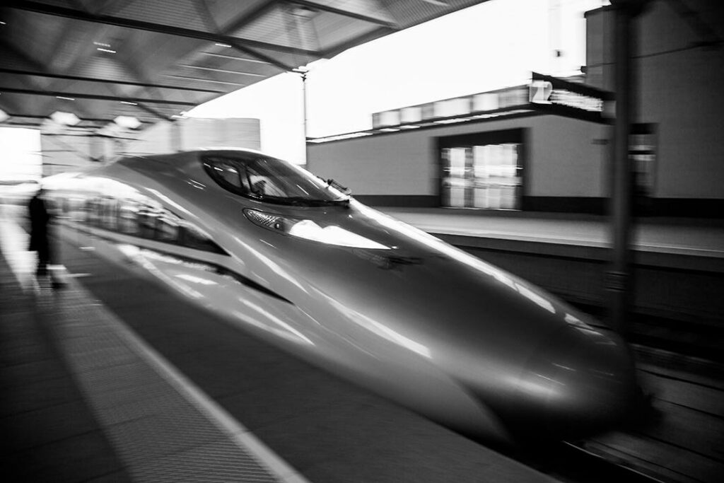 Shanghai Bullet Train by Brandon Hoover